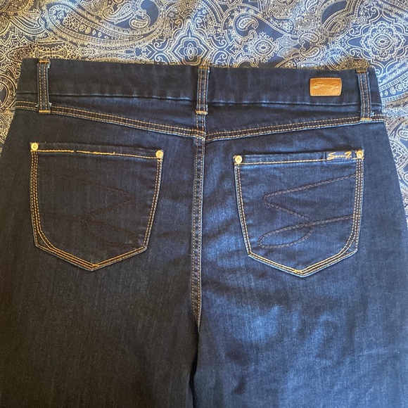 Seven 7 jeans Like New Dark wash jeans size 14 - Picture 6 of 10